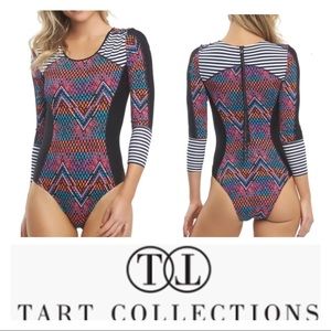 Tart Collections ‘Pamona’ Long Sleeve Swimsuit